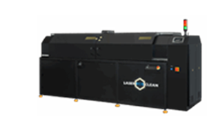 Stationary equipment for laser cleaning of anilox roll